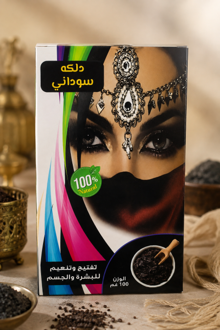 الدلكة السودانية البودرة